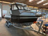 Bateau à vitesse en aluminium à vendre UK 20 pieds/6m bateau de pêche en aluminium artisanal facile avec ponton