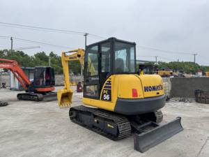 Prix bas à vendre boîte de vitesses utilisée Komatsu PC56 pelle sur chenilles 5 tonnes 6 tonnes mini pelle moteur d'origine japonaise - Product Image 3