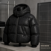 Veste courte de style safari imperméable personnalisée Benta Shangpin pour hommes, coupe-vent, imprimé léopard caché, capuche rembourrée