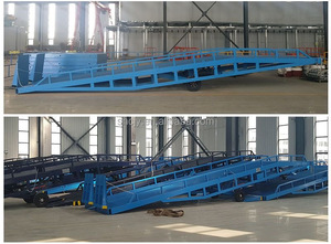 Rampa Hidráulica Móvil para Patio, 6/8/10/12/15/20/<span class=keywords><strong>30T</strong></span>, Antideslizante, Estable, para Montacargas, Manipulación de Contenedores y Equipos - Product Image 5