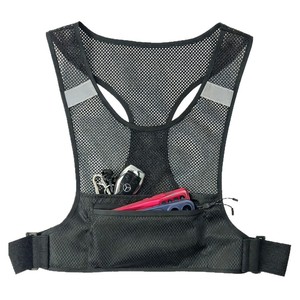 Outdoor Sports Reflective Vest Black Glow In Dark Women Hiking Cycling Running Marathon Trail Backpack Spring 2026 - Product Image 2