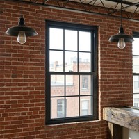 Ventana Moderna de Aluminio de Una Hoja, Diseño Vertical Deslizante de Tamaño Pequeño, Ventanas Colgantes Impermeables de Nueva Construcción para el Hogar