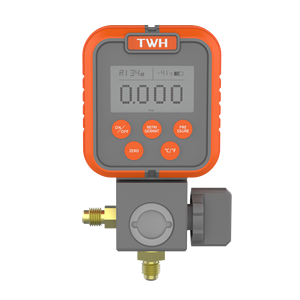 Manomètre numérique multi-frigorigènes : compatible avec R134a, R22 et R410A - Product Image 2
