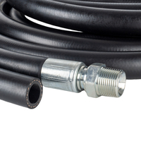 Tuyau de carburant NBR antistatique R<1M/m résistant au diesel/essence pour brûleur de moteur diesel, chaudière et chauffage, diamètres 1/4" 5/16" 3/8" 1/2"