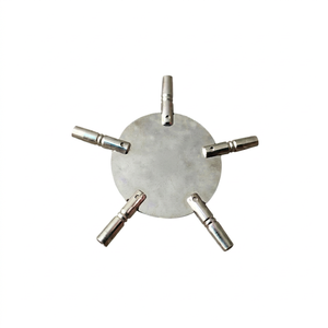 Herramienta de Perforación Rotatoria de Acero Inoxidable SUNTOOLS/STIPL 897, Accesorio Redondo de Cinco Puntas Niquelado para Fabricación de Joyería - Product Image 1