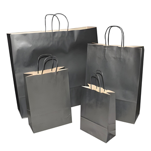 Chất lượng cao tùy chỉnh có thể tái chế mua sắm sang Trọng Quà Tặng phân hủy túi giấy bao bì - Product Image 5