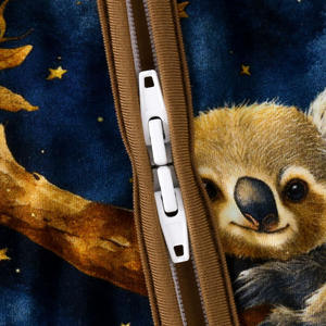 कस्टम निर्माता बांस जिपर बेबी रोमन टोडलर्स स्लीपर बच्चे के जम्पसूट रहस्य बांस पजामा - Product Image 3