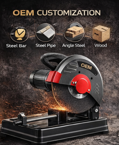 Scie à découper électrique 2500 W, scie à découper industrielle 355 MM, coupeur abrasif pour usage professionnel, scie oscillante motorisée pour métal - Product Image 6