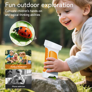 395メーカー2インチスクリーン子供用顕微鏡1000X倍率STEM教育ツール屋外科学玩具子供用顕微鏡 - Product Image 2