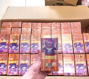 Scatola sigillata di fabbrica Gengar Art Pokemon Booster Box con <span class=keywords><strong>carte</strong></span> a sorpresa casuali per gli appassionati di giochi di <span class=keywords><strong>carte</strong></span> collezionabili (TCG) - Product Image 6