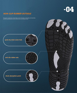 Factory <span class=keywords><strong>Outlet</strong></span> <span class=keywords><strong>Slip</strong></span> on Beach Shoes Fabricante Unisex Antideslizante Swim Water Sports Shoes Durable Outdoor Barefoot Wading Shoes - Product Image 6