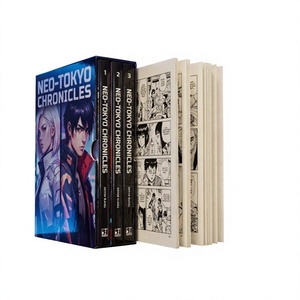 Impresión de Libros de <span class=keywords><strong>Manga</strong></span> de Tapa Blanda de Alta Calidad con Recubrimiento UV de Alto Brillo, Servicio Profesional de Publicación y Encuadernación de Cómics - Product Image 1