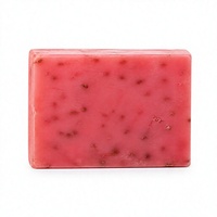 Savon hydratant à la fraise, savon solide fait main, savon de toilette rose, parfum frais, OEM ODM, étiquette privée pour usage quotidien