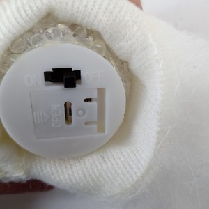 Nid d'ange en peluche blanc avec paillettes, station européenne, ornement de Table, gays de noël, étoile dorée, <span class=keywords><strong>2022</strong></span> - Product Image 5