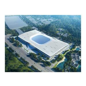 Estructura de acero Museo Sala de exposiciones Edificio Marco de acero Truss Universidad <span class=keywords><strong>Gimnasio</strong></span> Construcción - Product Image 2