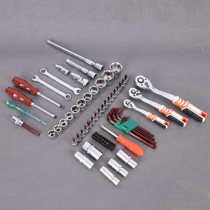 Auto Repair Tool 121 Pc <b>Socket</b> Wrench Set 1/2 In Mechanic Hand Tool Kit With Screwdrivers And <b>Extensions</b> For Car Maintenance - Product Image 1