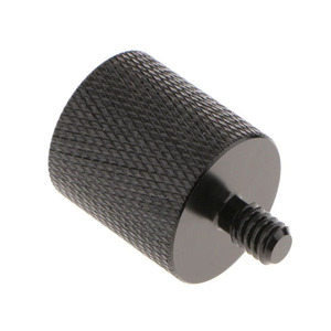 Phổ Nhanh Chóng Cài Đặt Nhôm Màu Đen 5/8 Nữ Để <span class=keywords><strong>1</strong></span>/<span class=keywords><strong>4</strong></span> Nam Tripod Chủ Đề Máy Ảnh Vít Microphone Đứng Núi Adapter Vít - Product Image 4