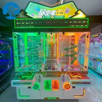 Centre commercial populaire intérieur enfants Double personne pièce Push loterie prix rachat Machines de jeu à pièces