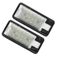 Éclairage de plaque d'immatriculation LED pour Audi A3 S3 A4 S4 A6 C6 A8 S8 Q7 RS4 RS6 – Remplacement de la lampe de plaque arrière de voiture