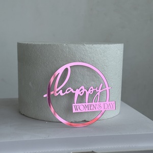 Decoración de Pastel de Acrílico para el Día de la Madre, Adorno de Pastel de Plástico Estilo Ins para la Celebración del Día de la Mujer - Product Image 3