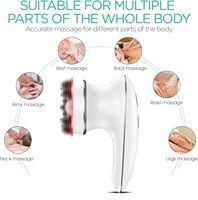IPX7 étanche lumière rouge électrique corps complet sculptant les tissus profonds Portable réduction Machine corps Cellulite masseur