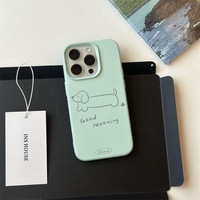Pour iPhone 17 16 Pro Max 15 Pro Cartoon 14 Plus Simple Western Highland Dog TPU étui de protection nouvelle coque de téléphone Anti Drop Case