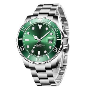 Drioshipping Custom Logo Men's Luxury Mechanical Watches Waterproof Classic Stainless Steel Low MOQ Business Sport Wrist ODM - Product Image 1