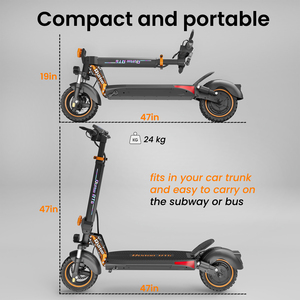 Patinete Eléctrico Plegable Ligero Ruitoo Rt6 para Adultos, Ideal para Viajes Diarios, con Motor de 800w de Potencia Confiable, Estable y Eficiente - Product Image 4