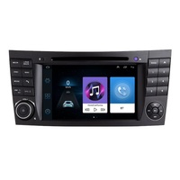 Lecteur multimédia Android 7 pouces pour voiture Jiawell, autoradio GPS WIFI Carplay pour Mercedes Benz Classe E W211 2002-2008 Classe CL W219 2005-2006
