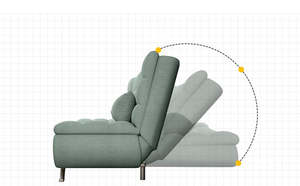 Nhà hiện đại kim loại khung sofa kiêm giường chuyển đổi đồ nội thất cho căn hộ hoặc khách sạn phong cách phòng khách <span class=keywords><strong>futon</strong></span> - Product Image 6