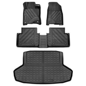 Tapis de sol de voiture complets de style sportif, imperméables et écologiques en TPE de 3 mm d'épaisseur pour Civic 11e génération <span class=keywords><strong>2022</strong></span> - Product Image 1