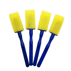 Tay Cầm Bằng Nhựa 145X25Mm Bàn Chải Trẻ Em Sơn Bọt Cho Dự Án Thủ Công Sở Thích Diy - Product Image 2