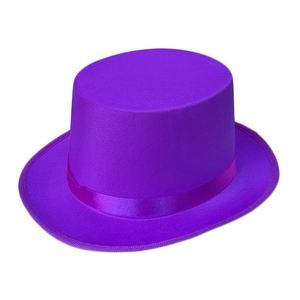 Cheap 16cm Color Felt <b>Top</b> Hat Pack for Cosplay Party <b>Halloween</b> Costume Dress - Product Image 4