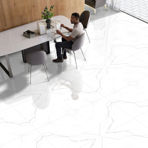 Azulejos de Porcelana Cerámica Blanca Calacatta Goodone, 600x1200mm, Acabado Mate, para Pisos y Paredes - Product Image 6