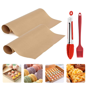 Tapis de cuisson antiadhésif en PTFE pour four et barbecue, feuille de cuisson en PTFE - Product Image 1