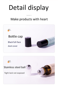 Flacon à bille <span class=keywords><strong>en</strong></span> verre foncé 10 ml Mélange lavande et camomille pour un sommeil profond Nuits calmes Massage Huile essentielle - Product Image 4