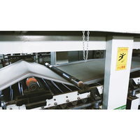 Línea de producción de laminación de cartón de nido de abeja de 2,4 m de ancho de alta velocidad, bomba de proceso de fabricación de cajas corrugadas, Motor de rodamiento PLC
