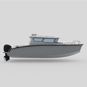 Bateau multifonctionnel de 8 m, <span class=keywords><strong>ambulance</strong></span>, sauvetage, pilote, patrouille, cabine rapide, yacht, bateau de pêche - Product Image 5