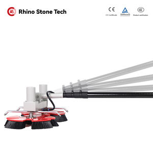 Cepillo Limpiador de Paneles Solares con Diseño de Doble Cabezal Paralelo y Alimentación por Batería, Herramienta para Limpieza de Superficies Fotovoltaicas - Product Image 6
