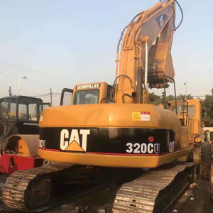 Maquinaria de construcción usada CAT 320CU excavadora con alta eficiencia precio barato excavadora de oruga en el puerto de Shanghai - Product Image 1