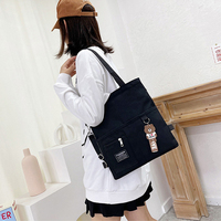 Sac en toile le plus vendu Étudiantes coréennes Style nouveau Sac bandoulière polyvalent Grande capacité Sac à bandoulière tendance