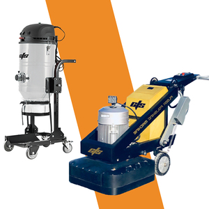 Filtre Hepa Extractor 3 <span class=keywords><strong>aspirateur</strong></span> industriel à moteur individuel connecté à une meuleuse à béton - Product Image 4