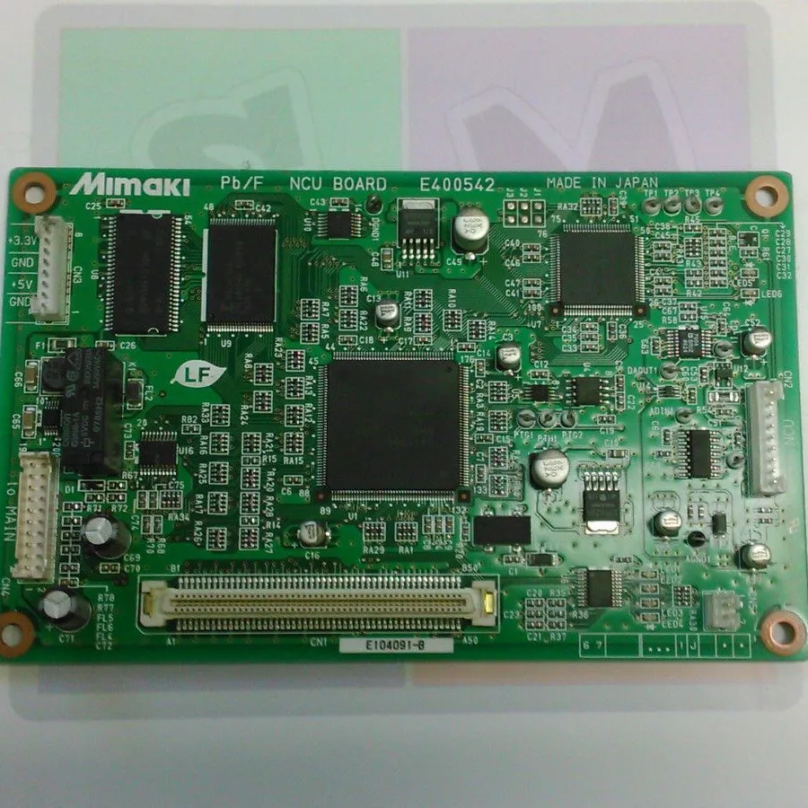 Repuestos originales Mimaki EPL3 PCB principal B COMFW Assy. MP-E109162 para Mimaki UJF-3042/6042 MkII