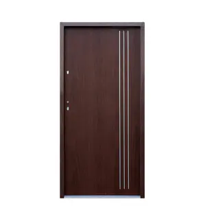 Fangda modern front door steel security doors made in China