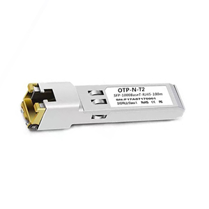Chất lượng cao 100m 10/<span class=keywords><strong>100</strong></span>/1000 MB/giây Đồng <span class=keywords><strong>SFP</strong></span> thu phát mô-đun sợi quang RJ45 thu phát OTP-N-T4 - Product Image 3