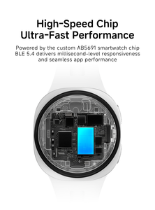 W9 มินิสมาร์ทวอทช์ 1.29 นิ้ว 360*360 IPS TFT BLE5.4 NFC บลูทูธโทรไร้สายชาร์จ IP68 อัตราการเต้นของหัวใจออกซิเจนในเลือดฟิตเนส T - Product Image 3