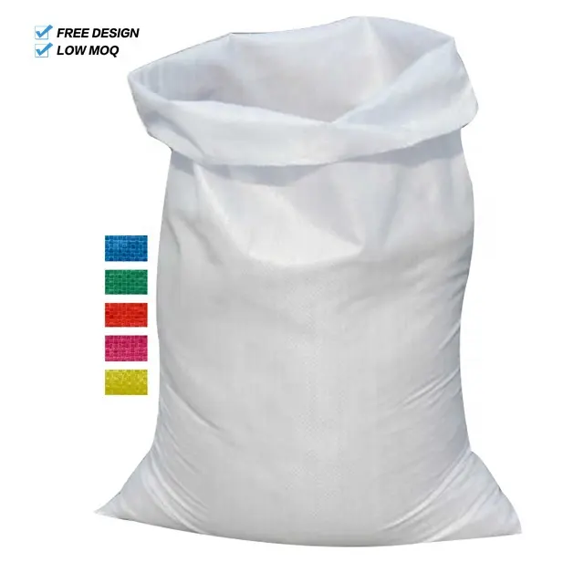 50 kg 25 kg PP-Gewebebeutel/Sack für Getreide Mais, Reis, Sand, Müll