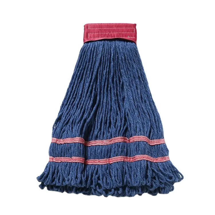 Cotton Mop Magic Polyester Cotton Wet Cleaning Mop Replacement Head For Floor Clean