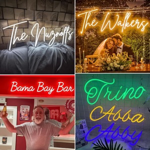 Letrero Luminoso LED de Neón Personalizable a Prueba de Agua para Publicidad, Uso en Exteriores, Nombres de Negocios, Logotipos, Bares, Decoración de Automóviles - Product Image 6