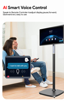 TV Standby Me Desain Baru 32 Inci 8+128GB 120Hz 1920*1080HD Android 12 LED Putih Kamera 5MP LCD Antarmuka USB